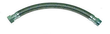 Paslanmaz Fleksi Hortum  100 cm (1 mt )10 bar ( 1 '' )  Düz Tip