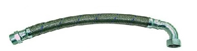 Paslanmaz Fleksi Hortum  90 cm 10 bar ( 1 1 /4 '' )  DİRSEKLİ  Tip