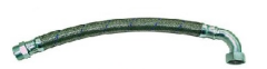Paslanmaz Fleksi Hortum  90 cm 10 bar ( 1 1 /4 '' )  DİRSEKLİ  Tip