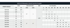 Plastik Gövde  Asit ve Tuzlu Su Pompası TGCP130  ( POLİPROPİLEN GÖVDE ) ( 4 mt -10 m3/h)