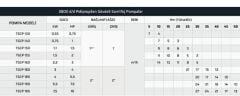Plastik Gövde  Asit ve Tuzlu Su Pompası TGCP160  ( POLİPROPİLEN GÖVDE ) ( 5 mt -30m3/h)