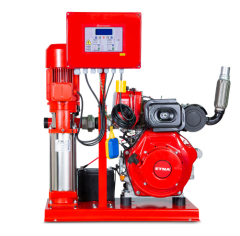 YANGIN HİDROFORU ETNA Y2KO 10-7/30 + D9  - 65 mSS x 12 m3/h  1 Elektrik  + 1 Dizel