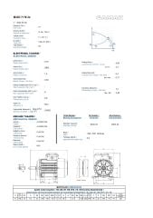 Gamak 0,18 kw  Daimi Devre Monafaze Motor  3000 d/d M22D 71 M 2a ( 220 volt )