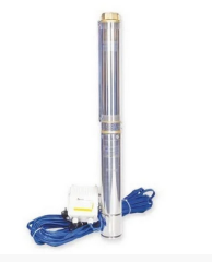 4 ''  Dalgıç pompa 1,5 HP 4SDM  6/14  kendinden panolu ve 30 MT kablolu