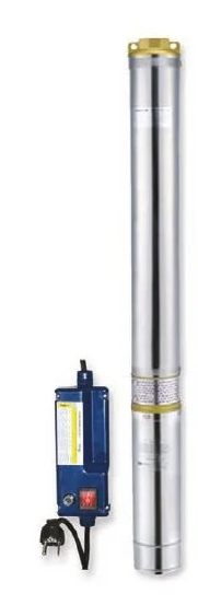 3 ''  Dalgıç pompa 1 hp  750QJD224-0,75 ( 3'' boruya göre temiz su dalgıç pompa )